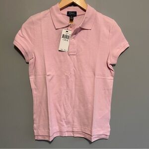 NWT Polo Ralph Lauren Pink Polo Shirt | Size: L(12-14) | No Pony